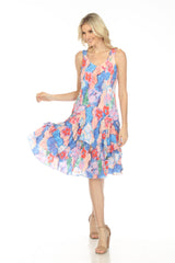 Paige Dress - Vibrant Blooms - CARINE