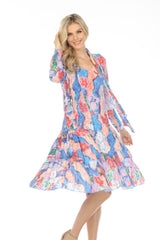 Claire Cardigan - Vibrant Blooms - CARINE