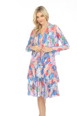 Claire Cardigan - Vibrant Blooms - CARINE