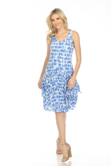 Paige Dress - Azure Drops - CARINE