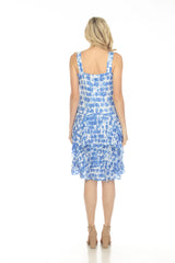 Paige Dress - Azure Drops - CARINE