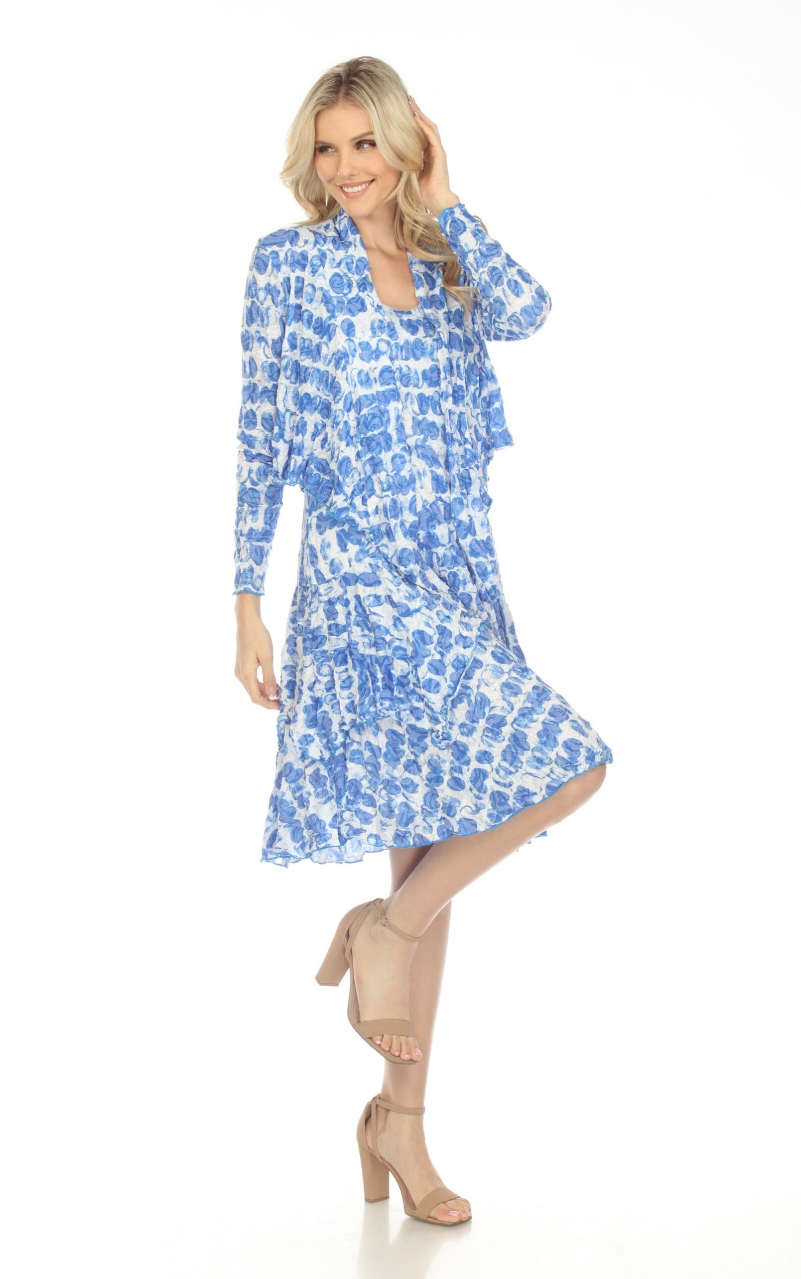 Claire Cardigan - Azure Drops - CARINE