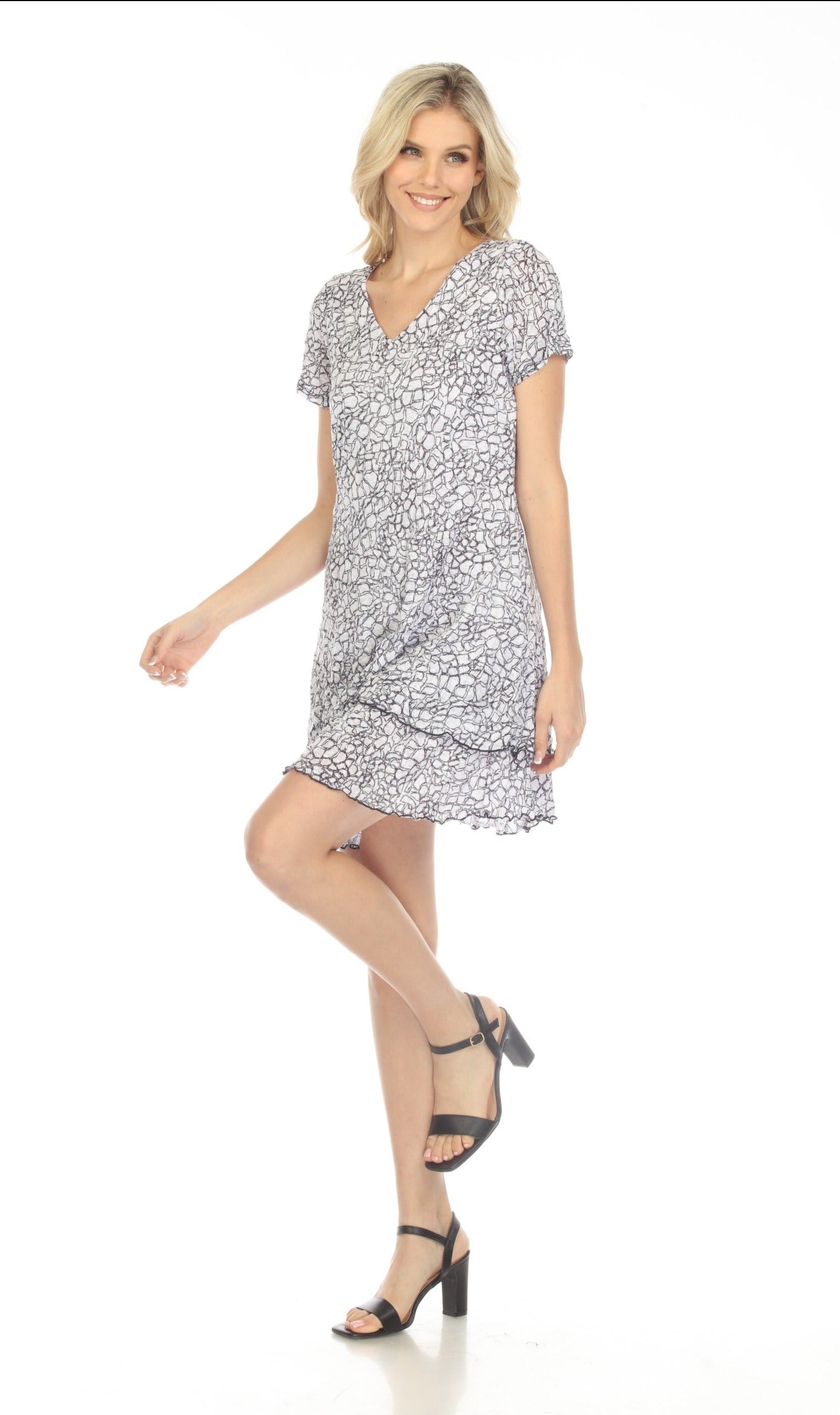 Daisy Dress - Cobblestone - CARINE