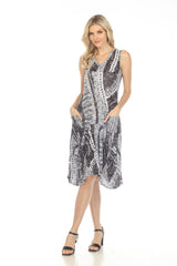Valerie Dress - African Abstract - CARINE