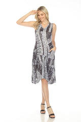 Valerie Dress - African Abstract - CARINE