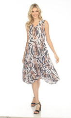 Valerie Dress - Tiger Tracks - CARINE