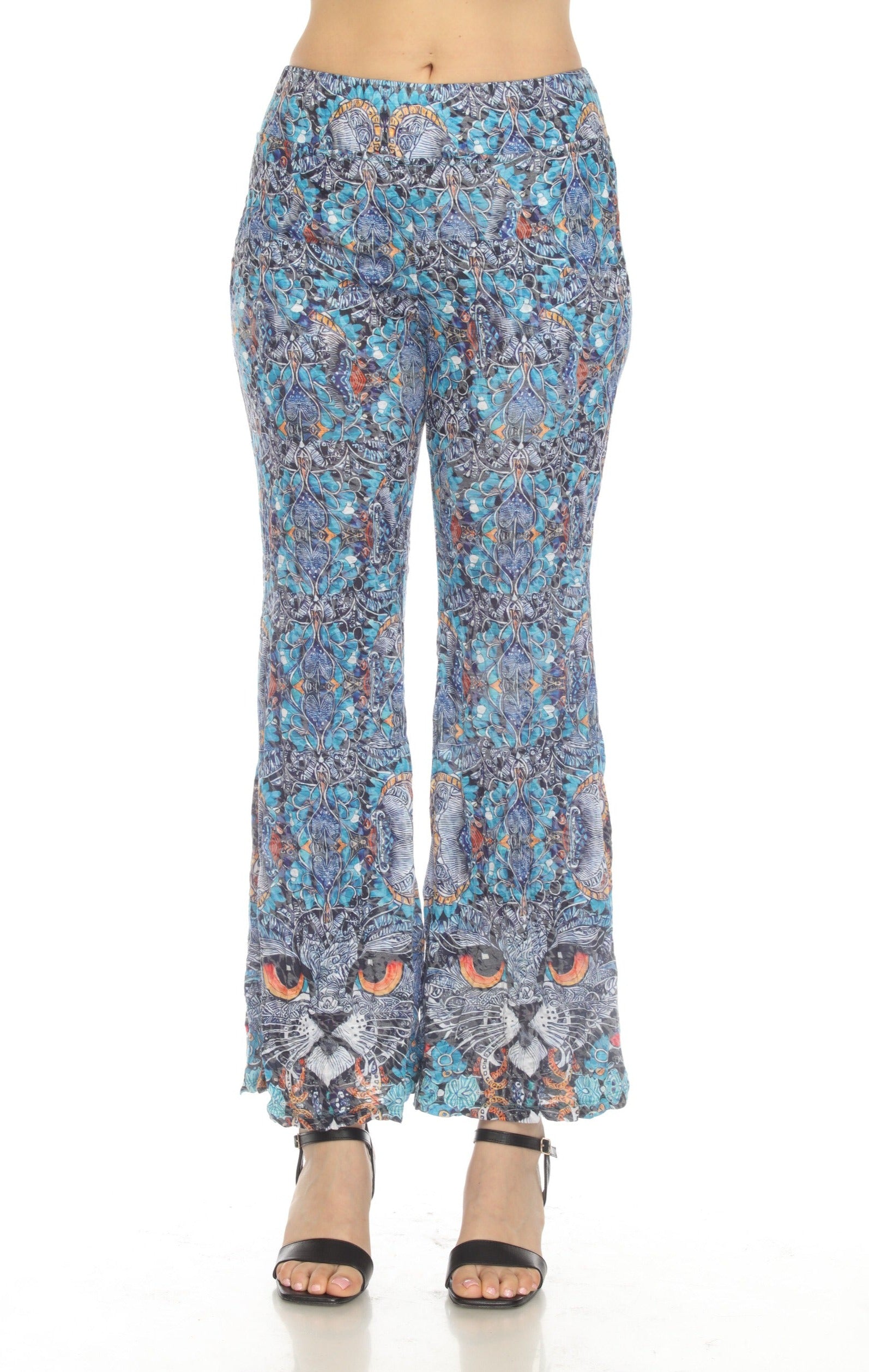 Tia Pant - Silk Cat - CARINE