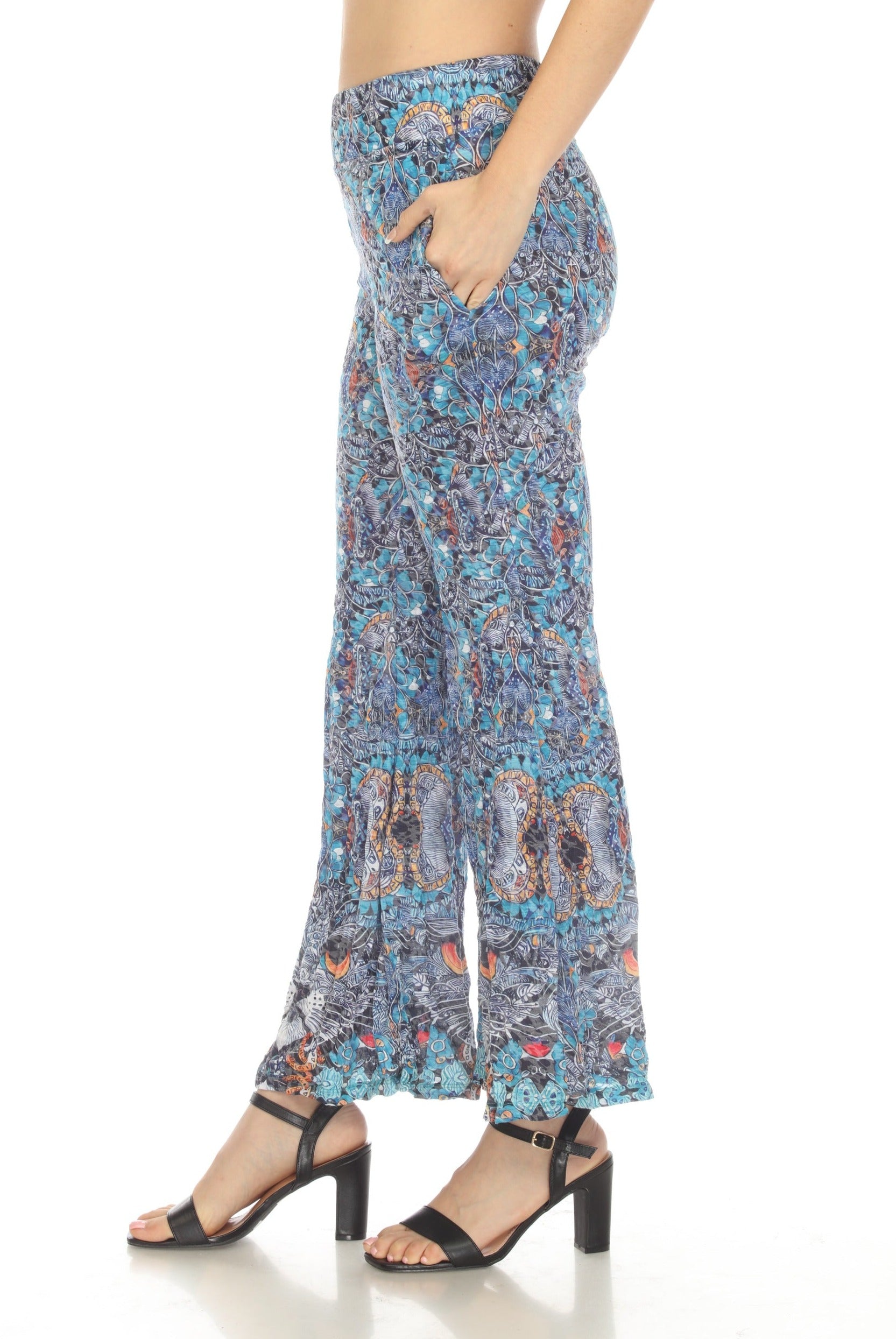 Tia Pant - Silk Cat - CARINE