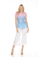 Pamela Top S/S - Harbor Horizon - CARINE