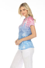 Pamela Top S/S - Harbor Horizon - CARINE