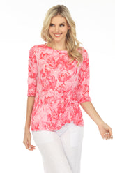 Jolene Top - Crimson Rose - CARINE