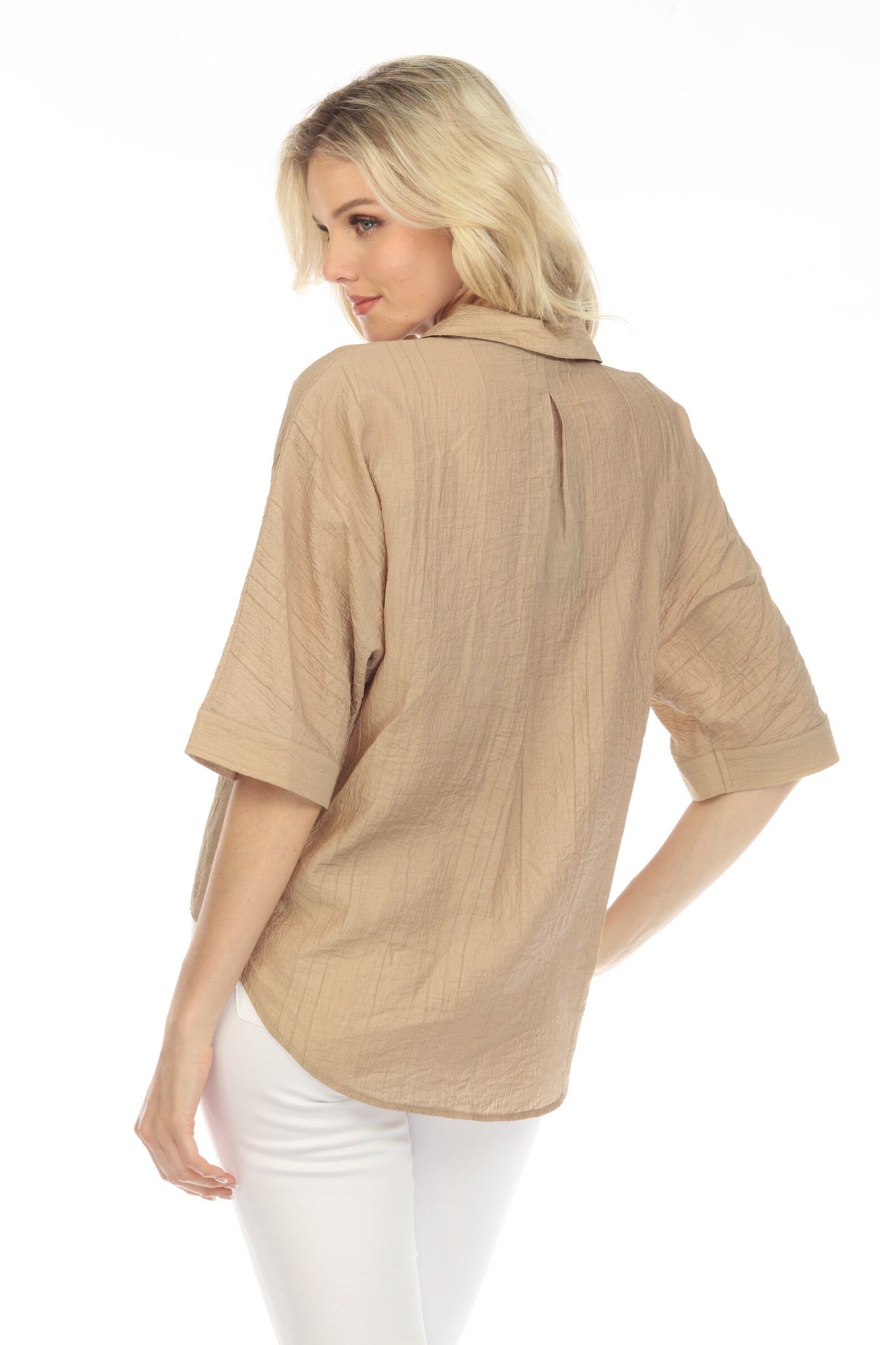 Dolman Top with Zippers - CARINE
