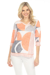 Julia Top Citrus Contours - CARINE