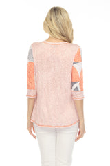 Julia Top - Citrus Contours - CARINE