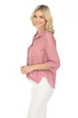 3/4 Sleeve Swing Blouse - CARINE