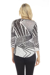 Round-Neck Top - Spectrum Light - CARINE