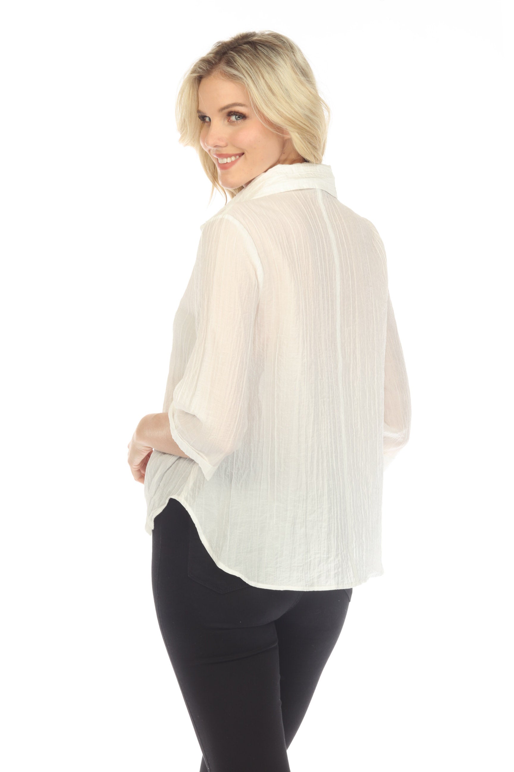 3/4 Sleeve Swing Blouse - CARINE