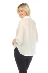 3/4 Sleeve Swing Blouse - CARINE
