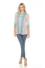 Selena Shirt - Sandswept Lines - CARINE