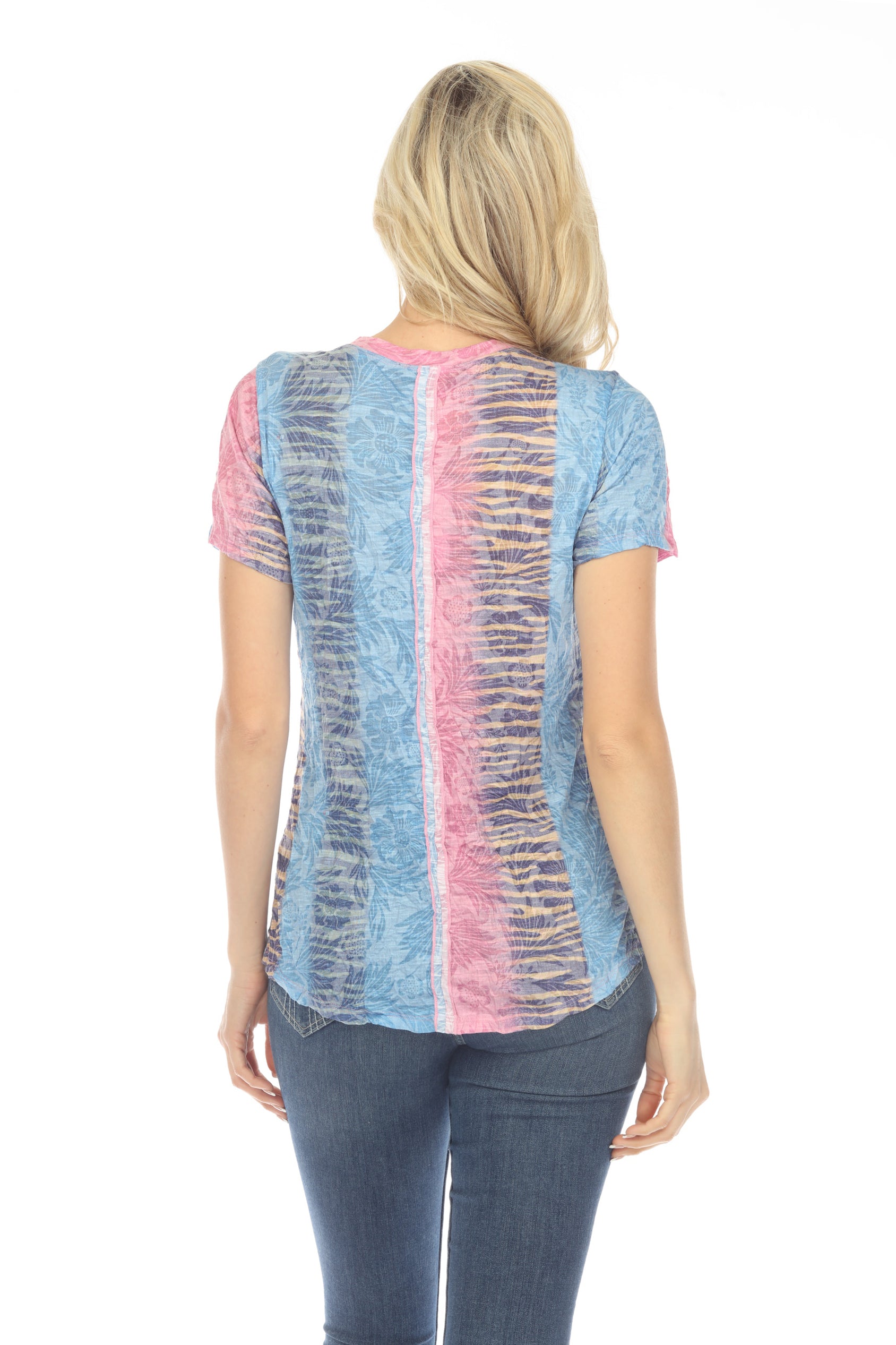 Pamela Top S/S - Twilight Bands - CARINE