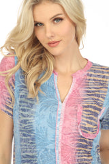 Pamela Top S/S - Twilight Bands - CARINE