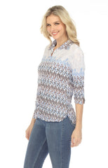 Sabrina Shirt - Modern Links - CARINE