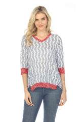 Julia Top - Face Illusion - CARINE