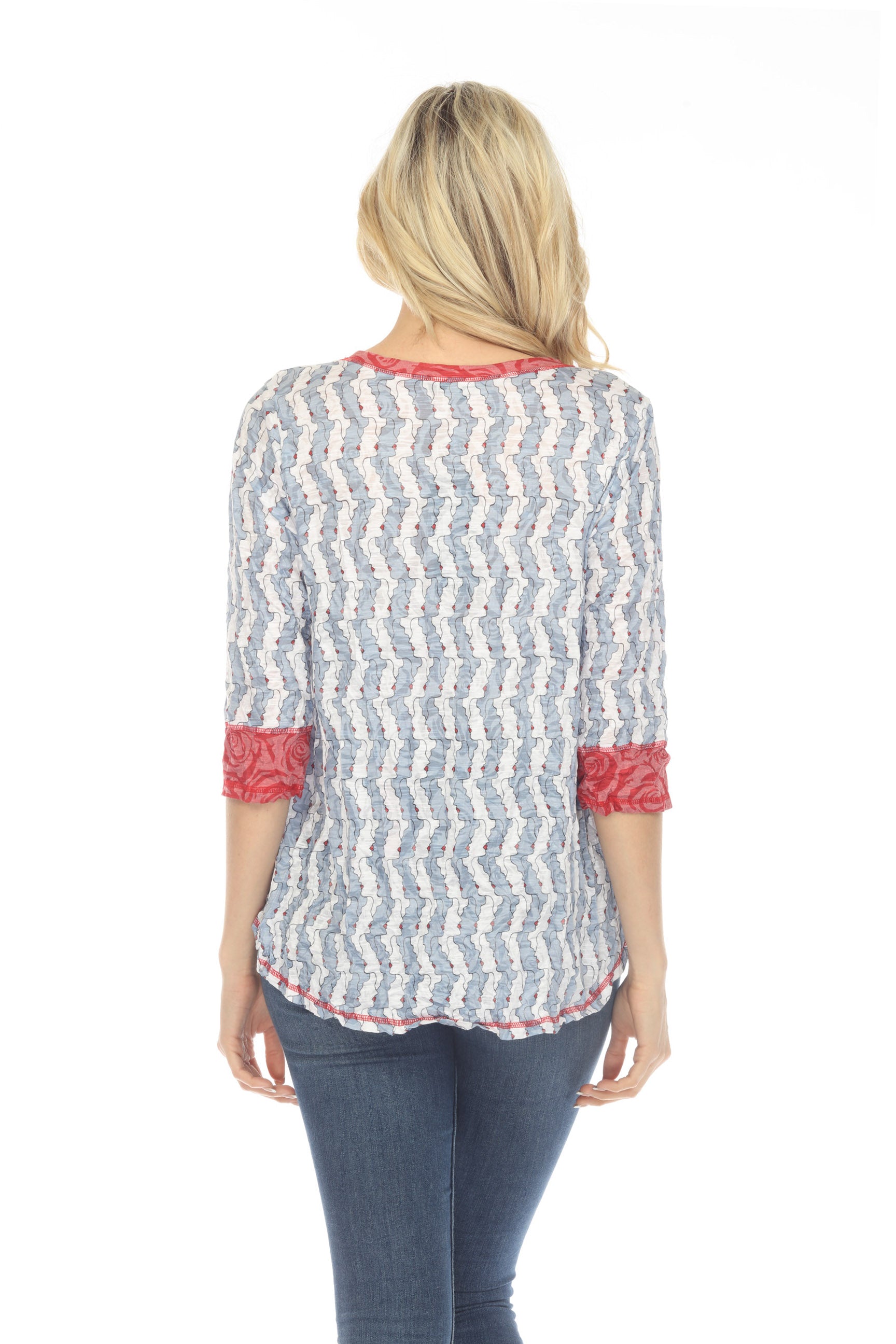 Julia Top - Face Illusion - CARINE