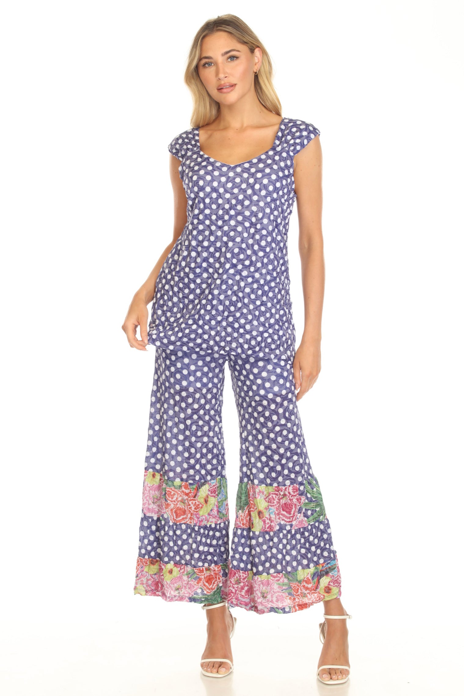 Crop Pant - Summer Garden - CARINE