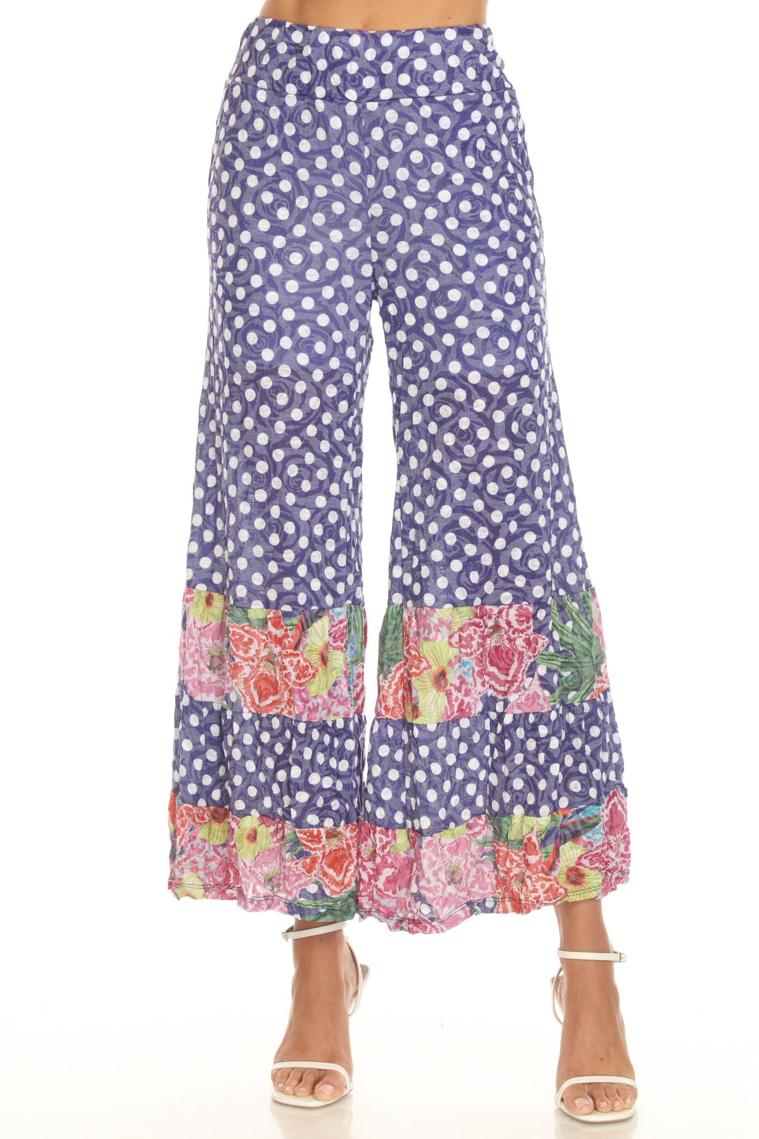 Crop Pant - Summer Garden - CARINE