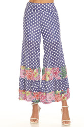 Crop Pant - Summer Garden - CARINE