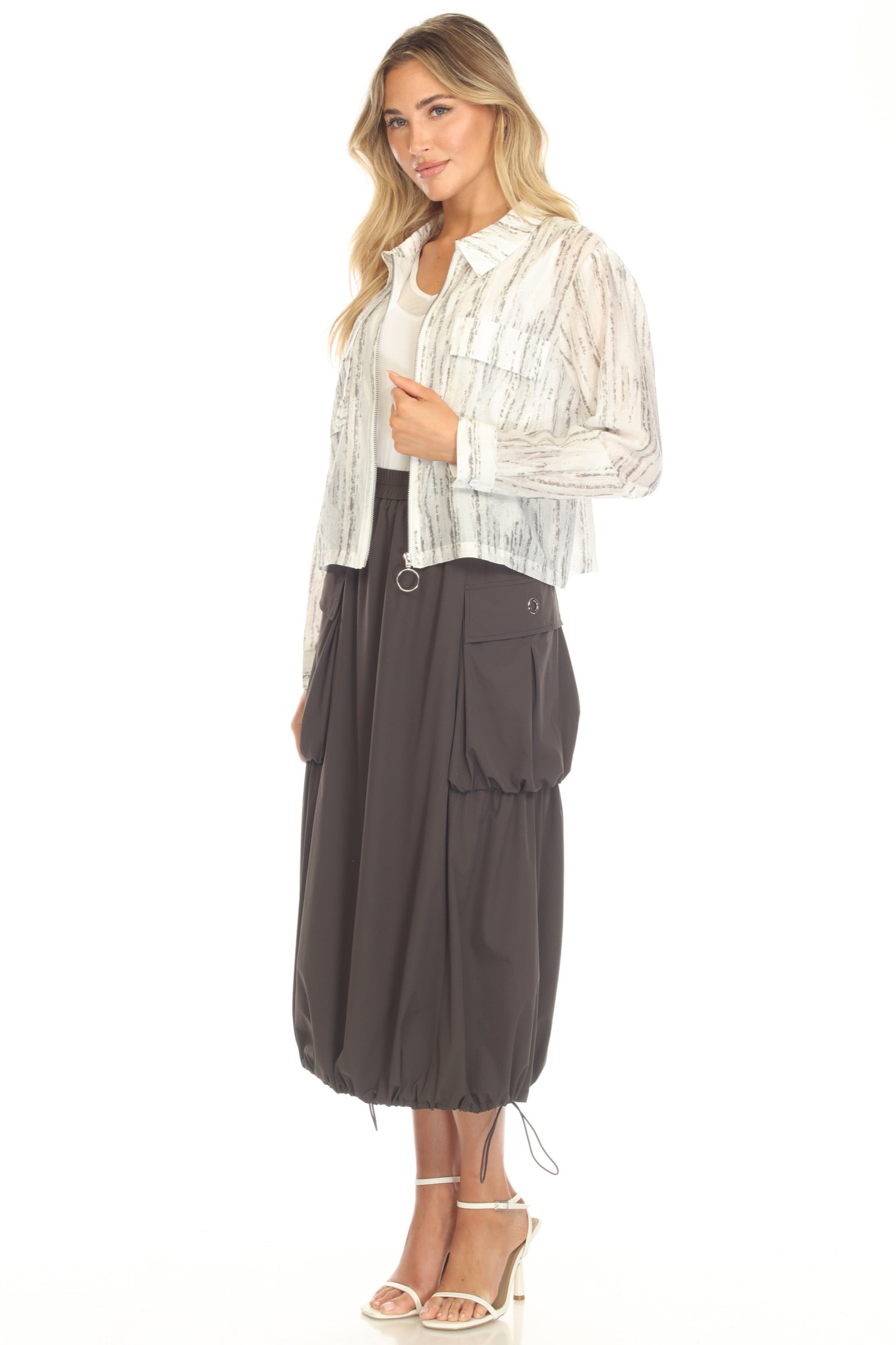 Urban Cargo Midi Skirt - CARINE