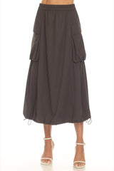 Urban Cargo Midi Skirt - CARINE