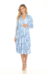 Claire Cardigan - Blue Marble - CARINE