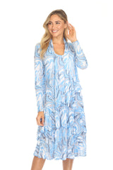 Claire Cardigan - Blue Marble - CARINE