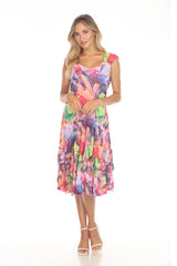 Paige Dress - Vivid Garden - CARINE