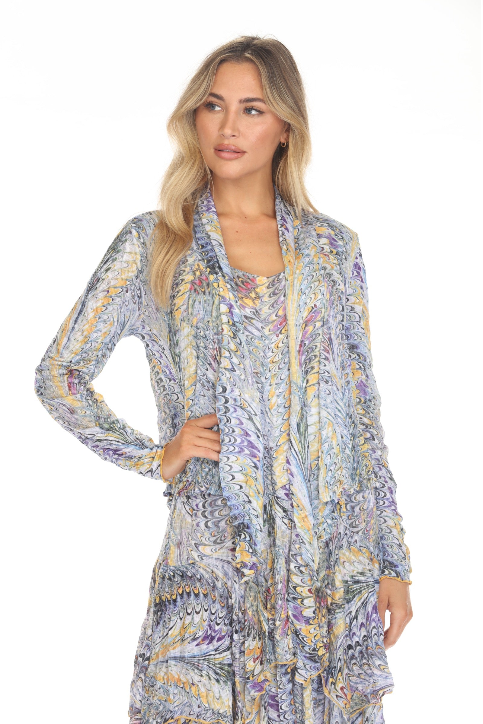 Claire Cardigan - Gilded Feather - CARINE