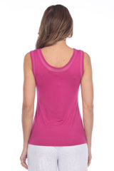 Sheer Trim Tank (Reversible) - CARINE