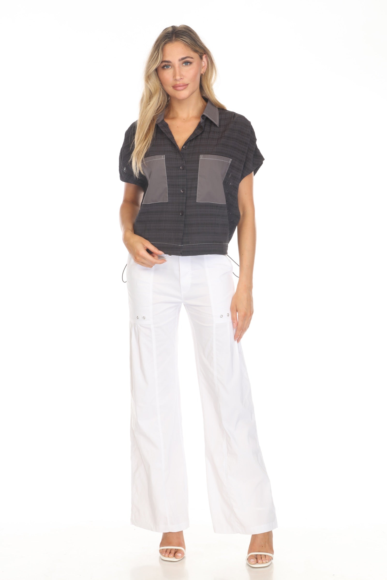 Breeze Contrast Utility Shirt - CARINE