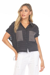 Breeze Contrast Utility Shirt - CARINE