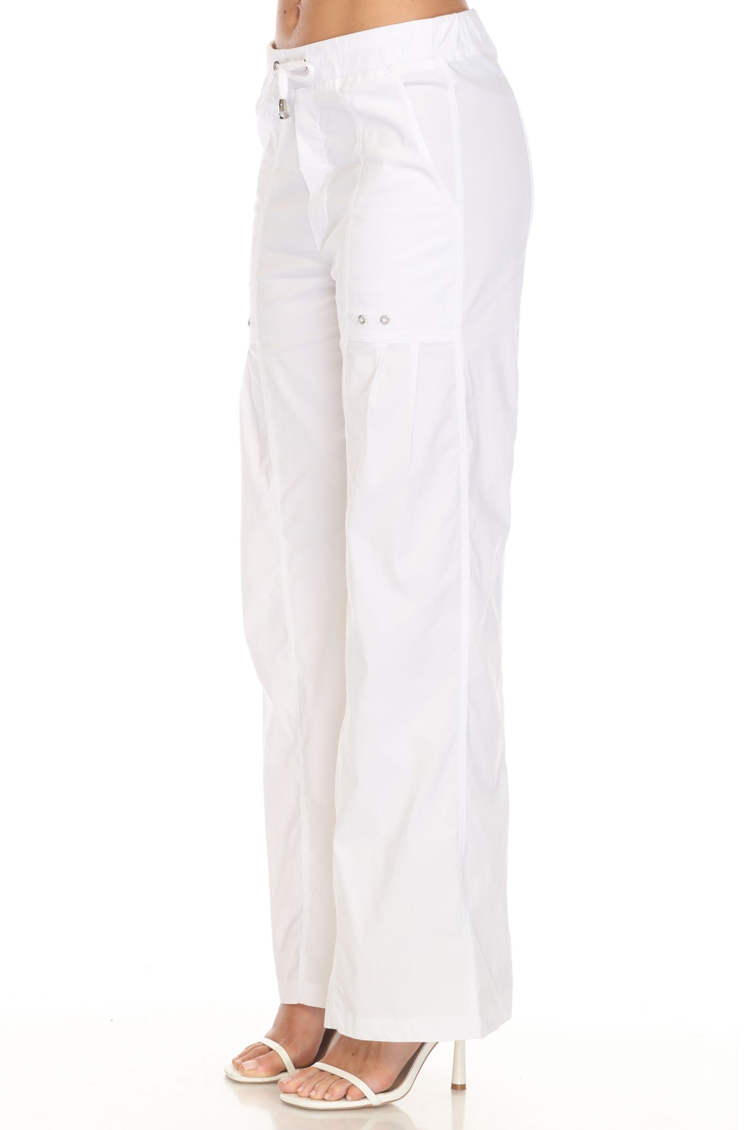 Wide Leg Drawstring Pant - CARINE