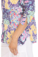 Sabrina Shirt - Orchid Bloom - CARINE