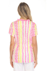 Nora Top - Lemonberry Dots - CARINE