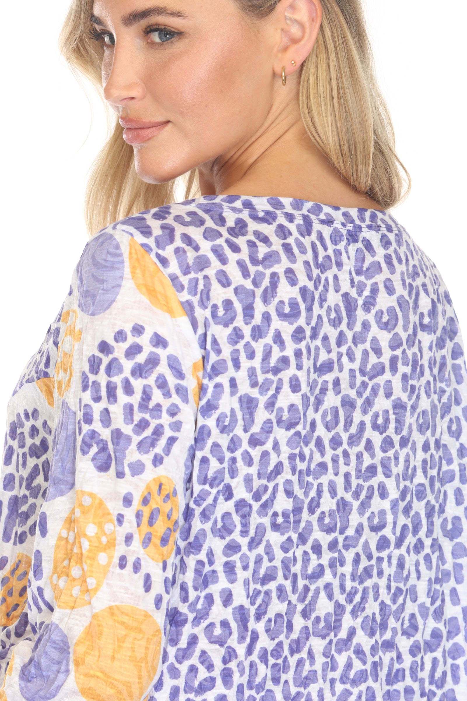 Jolene Top - Citrus Spots - CARINE