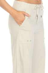 Wide Leg Drawstring Pant - CARINE
