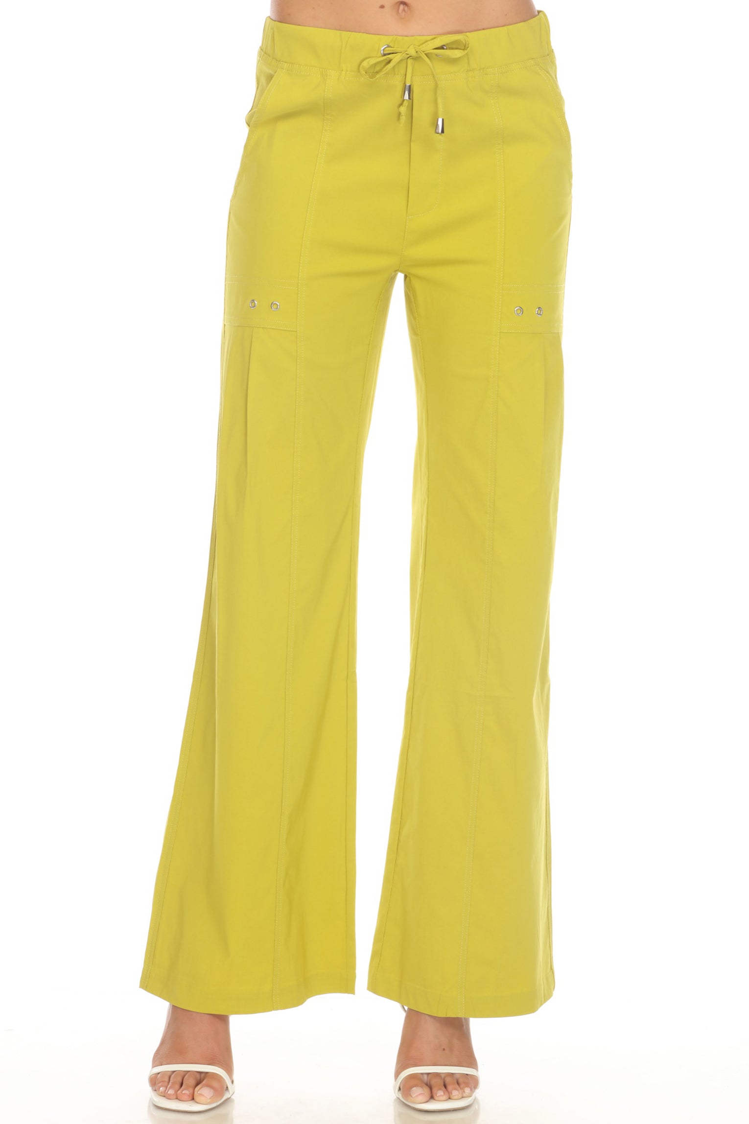 Wide Leg Drawstring Pant - CARINE