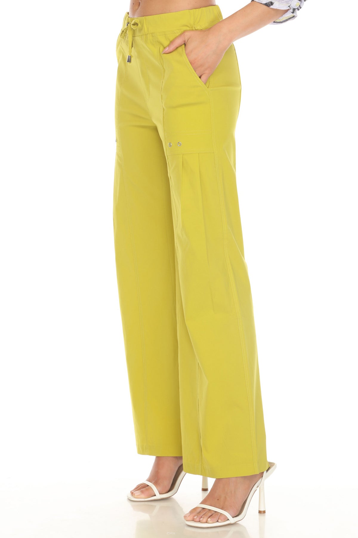 Wide Leg Drawstring Pant - CARINE