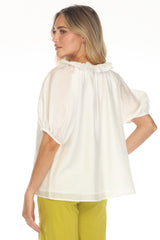 Petal Ruffle Top - CARINE