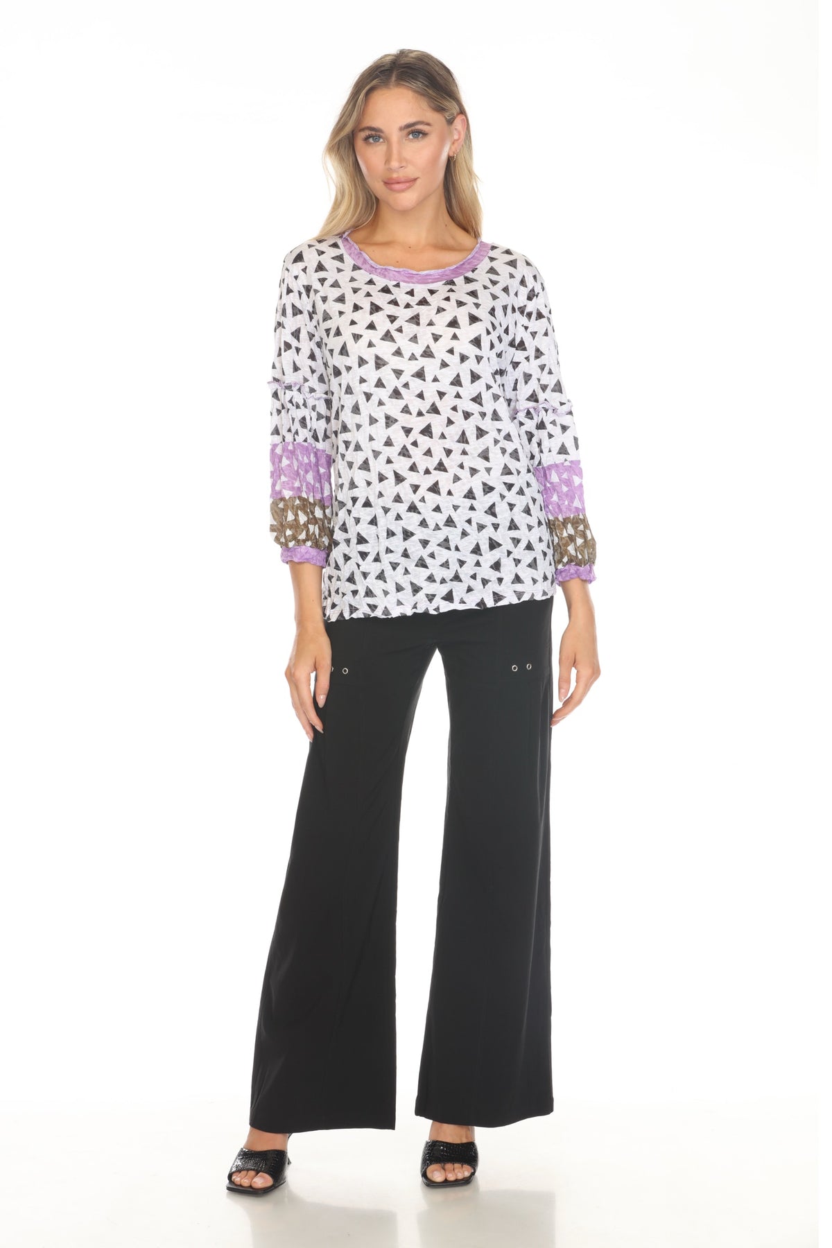 Carla Top - Lilac Mix - CARINE