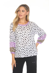 Carla Top - Lilac Mix - CARINE